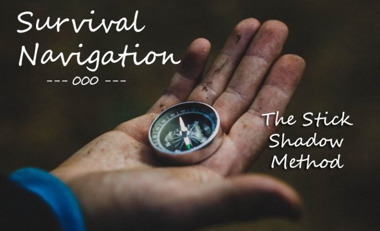 Survival Navigation – Stick Shadow Method